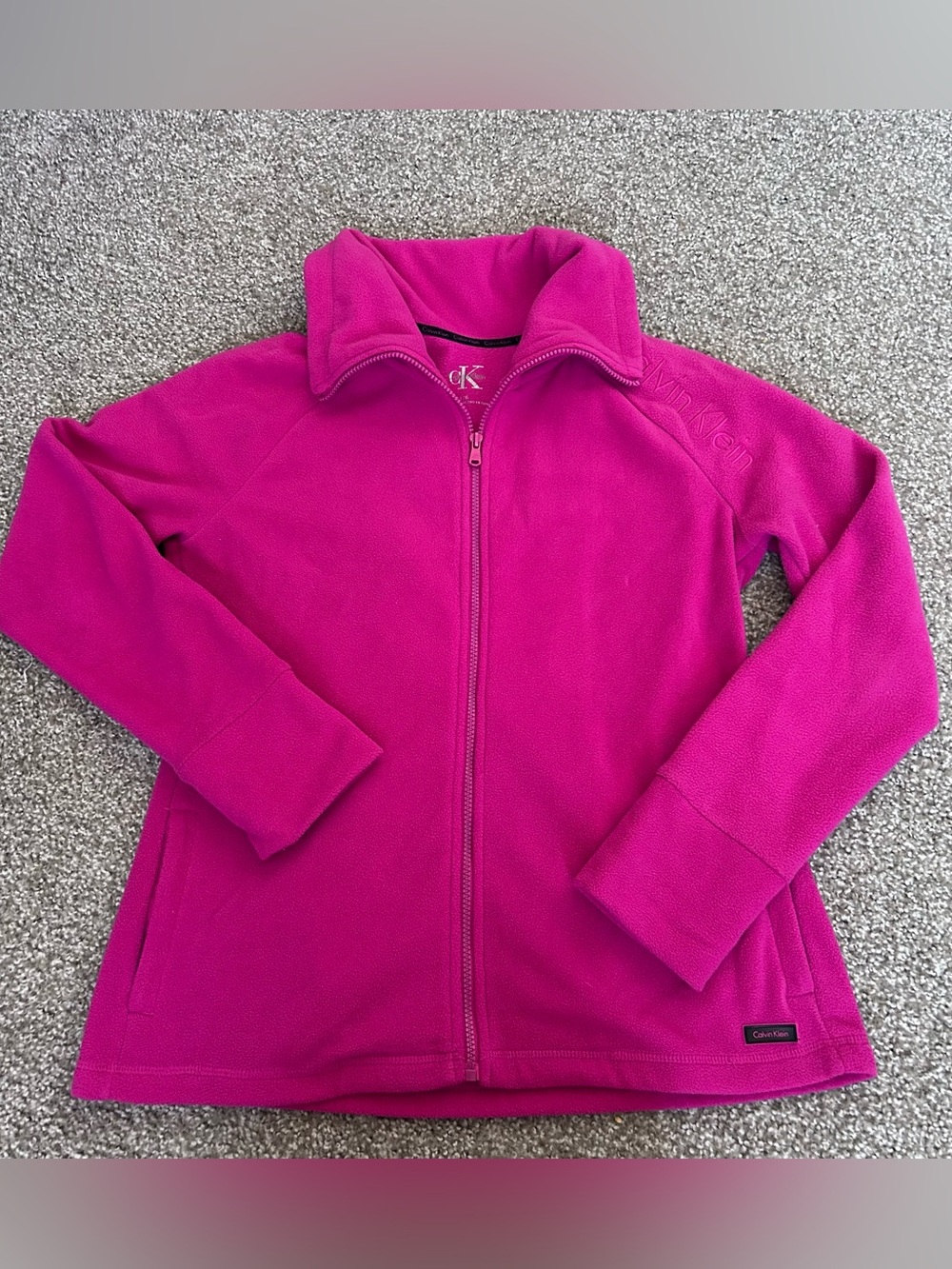 Calvin Klein Pink Fleece Jacket